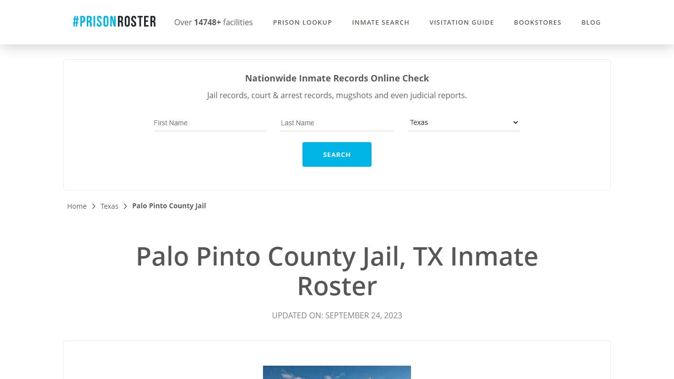 Palo Pinto County Jail, TX Inmate Roster - Prisonroster